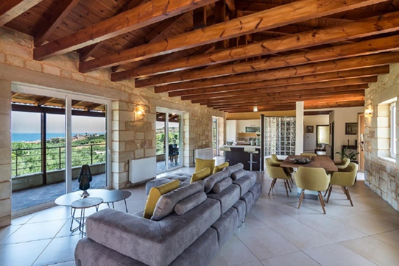 Villa Chara Chania Agia Marina المظهر الخارجي الصورة
